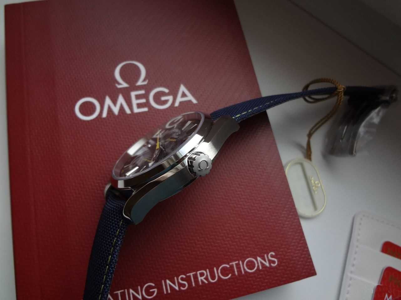 Omega Seamaster Aqua Terra 150m James Bond 007 Blue Edition