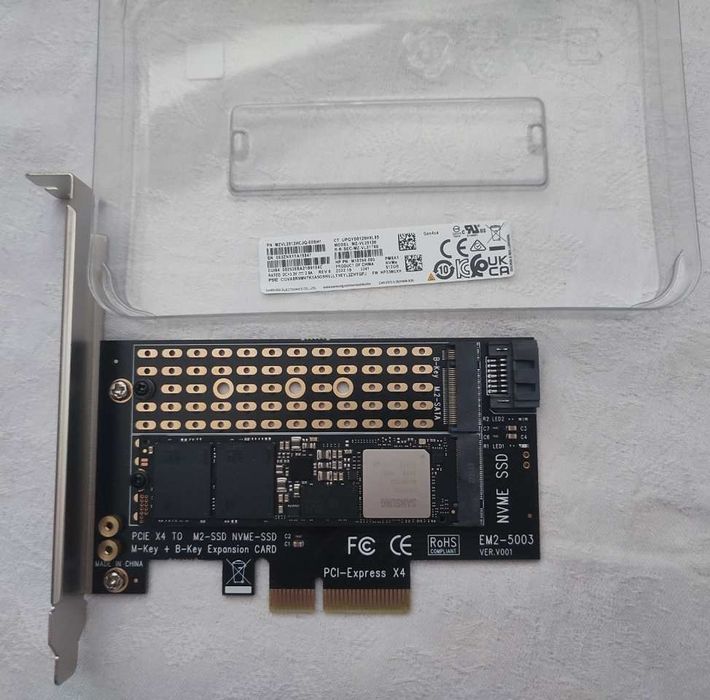 Nvme m.2 ssd Samsung PM9a1 512GB PCIe 4.0x4 100%