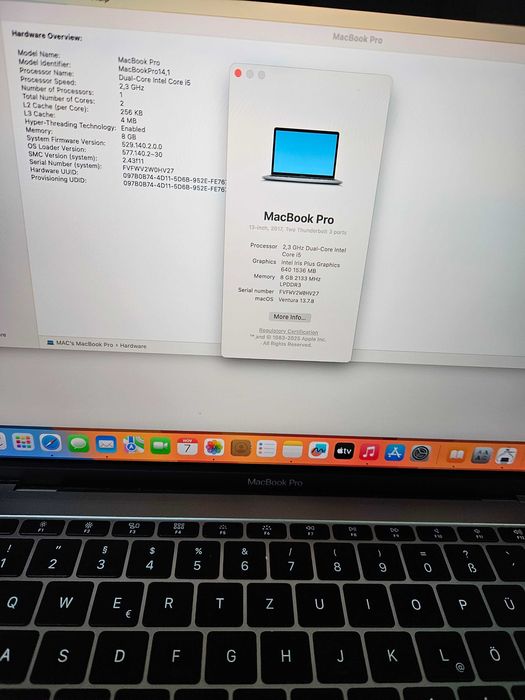 Macbook pro 2018 i5 impecabil Garantie.