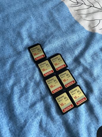 Carduri SanDisk Extreme 16GB | 7 Bucati
