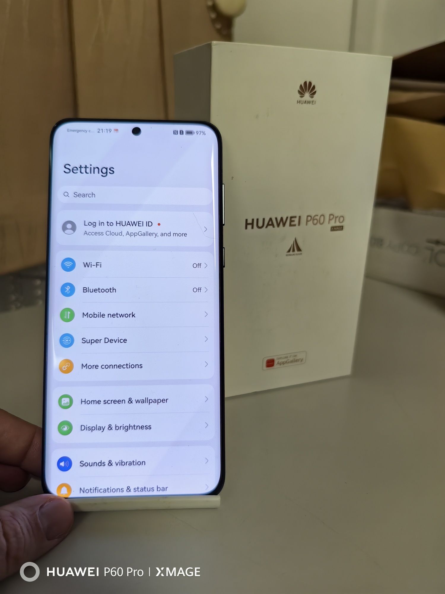 Huawei P60 Pro 5G Black 256GB Nou Fullbox Garanție liber retea