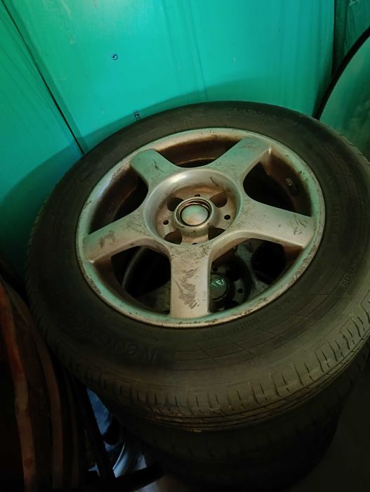 джанти с гуми за пежо, ситроен - 4 броя