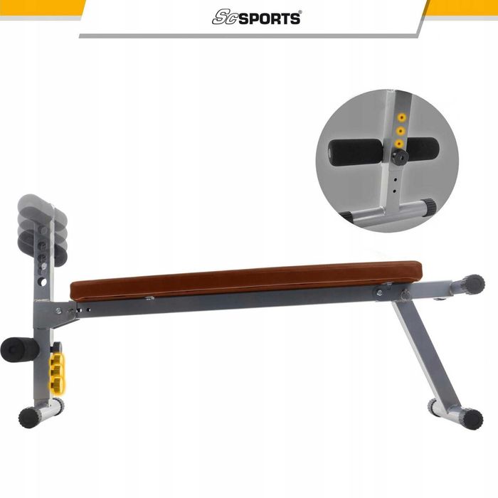 Лежанка ScSPORTS до 120 кг немско производство