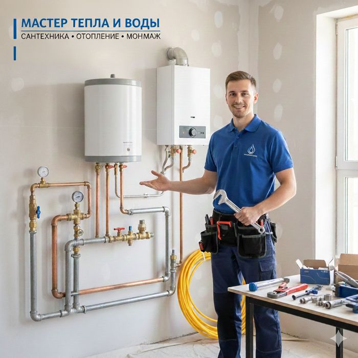 Услуги сантехника 24/7 быстро качественно с гарантией