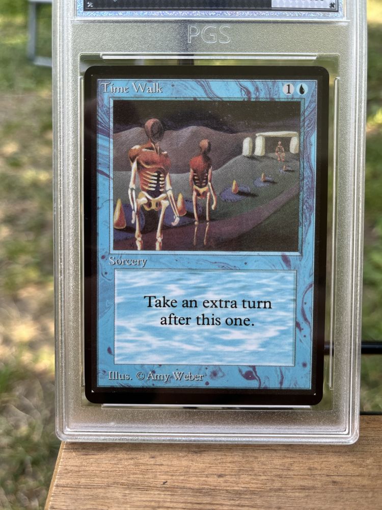 Magic The Gathering - Time Walk Card