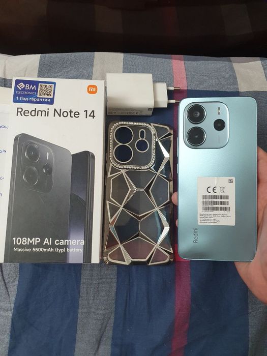 Xiaomi Redmi Note 14 16/128GB Green 2025 Igravoy Karobka Yaxshi Zor