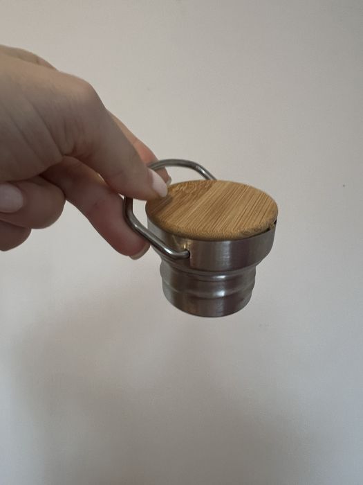 Termos alb din inox 0.6litrii