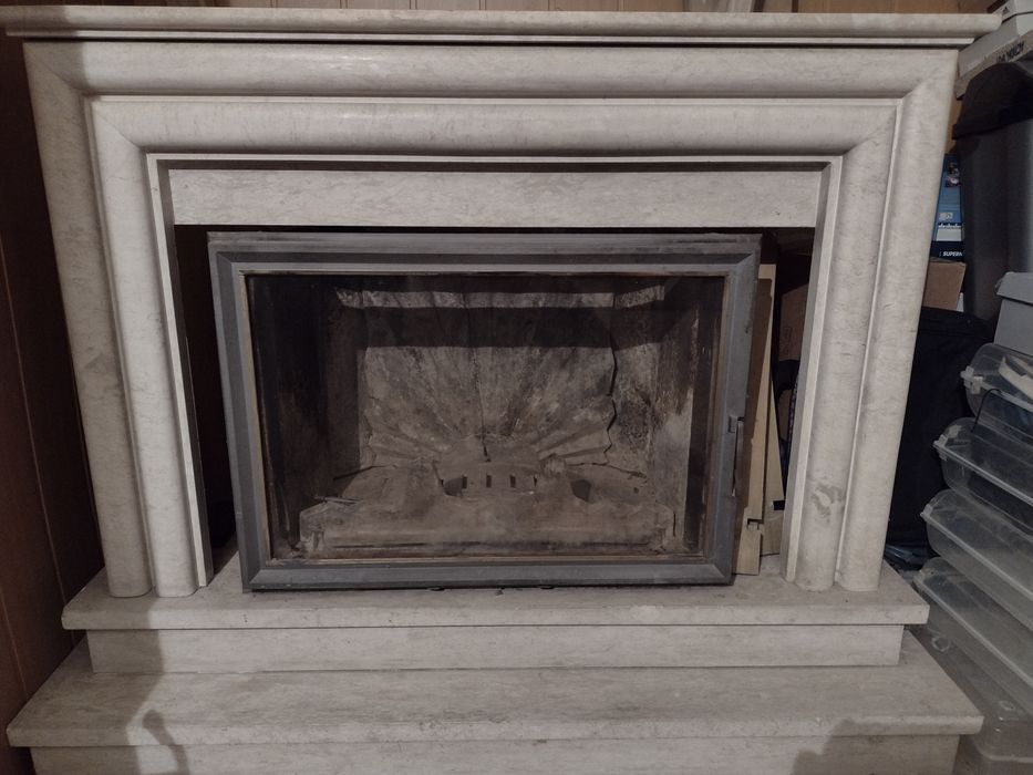 Камина за вграждане с водна риза