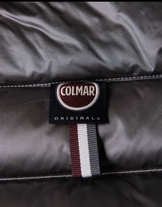 Geca Colmar Originals cu gluga din blana naturala marimea IT40, EU34