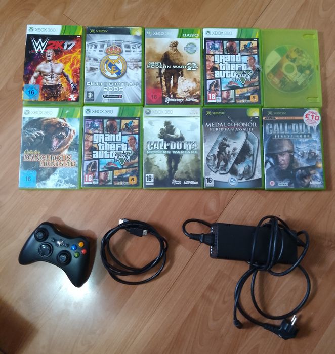 Vând Xbox 360 modat sau schimb cu PS 4 cu diferența din partea mea