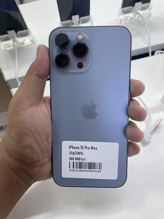 iPhone 13 Pro Max 256/100% в хорошем состоянии