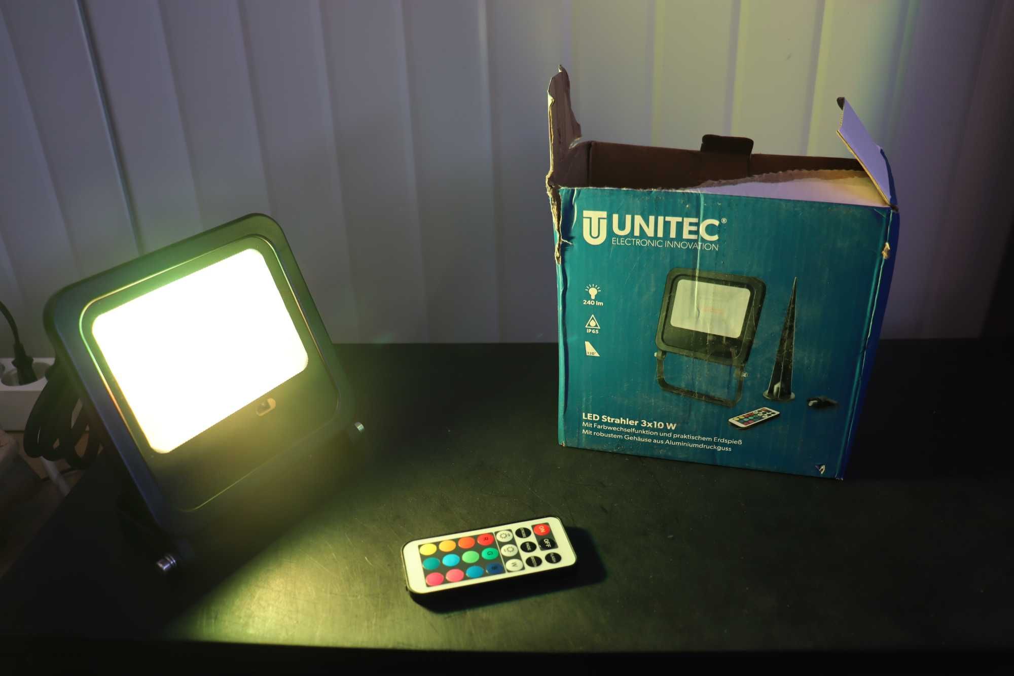 UNITEC LED прожектор 3x10W външен прожектор светлина лампа IP65