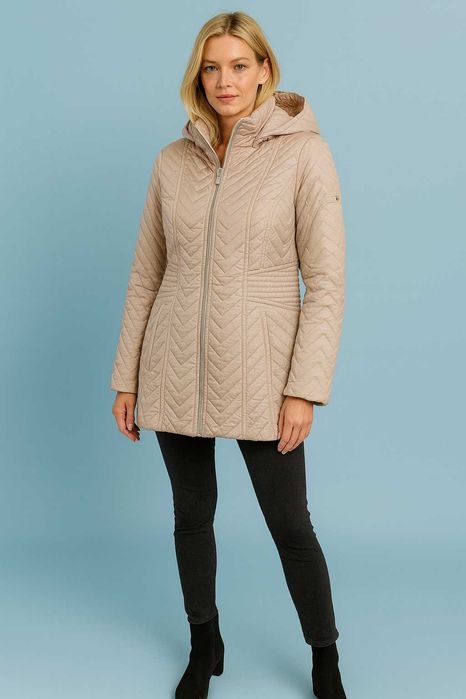 VIA SPIGA – НОВО  Дамско Яке- M – Бежов цвят.Разпродажба