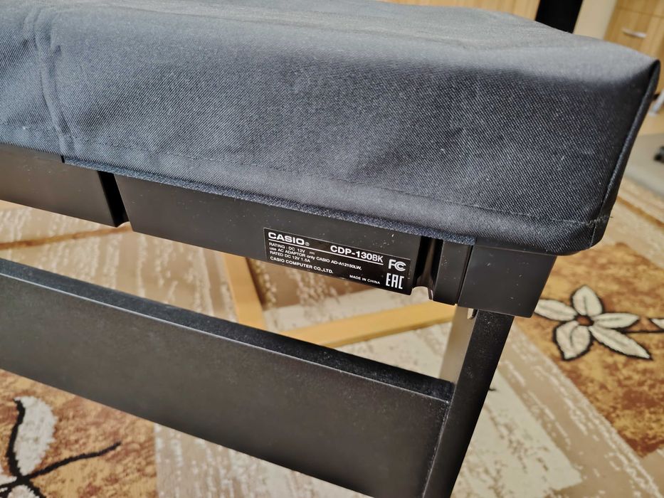Pian digital Casio CDP130 88 clape grele gradual.
