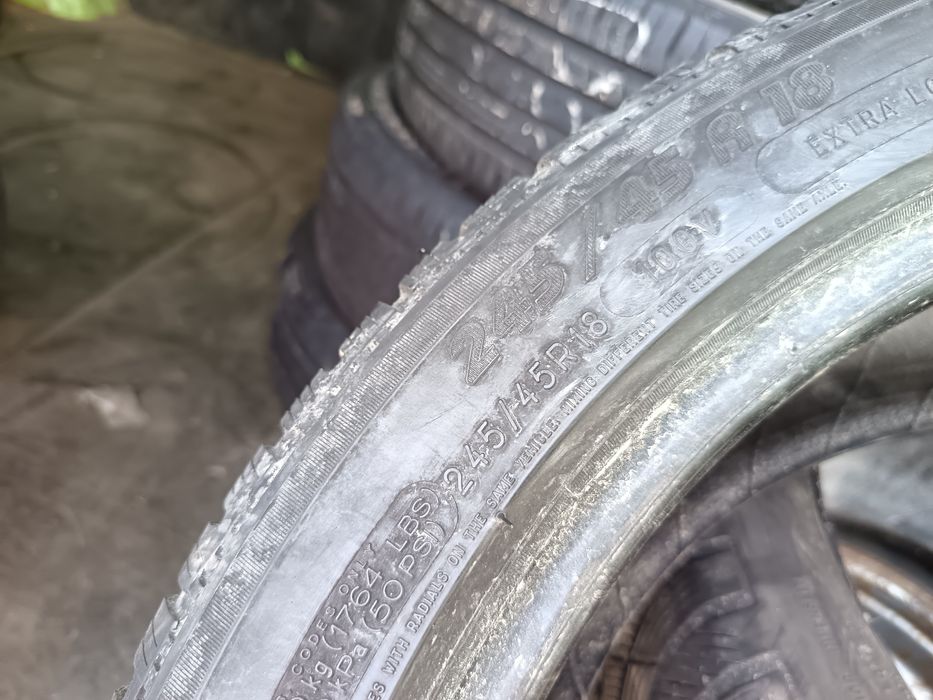 Anvelope MS 245 45 18 Michelin 2017 5.7mm