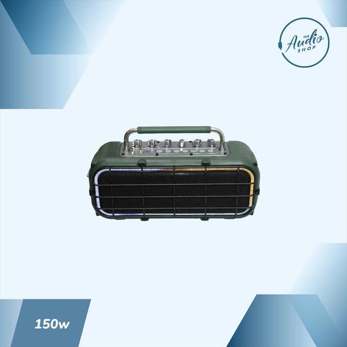 Портативная колонка SC1-204 с микрофонами в комплекте