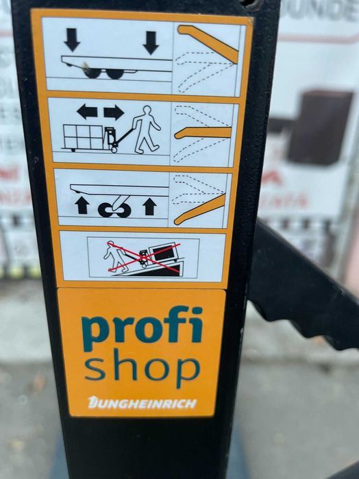 Transpalet manual  Hidraulic  Jungheinrich capacitate 2000 kg