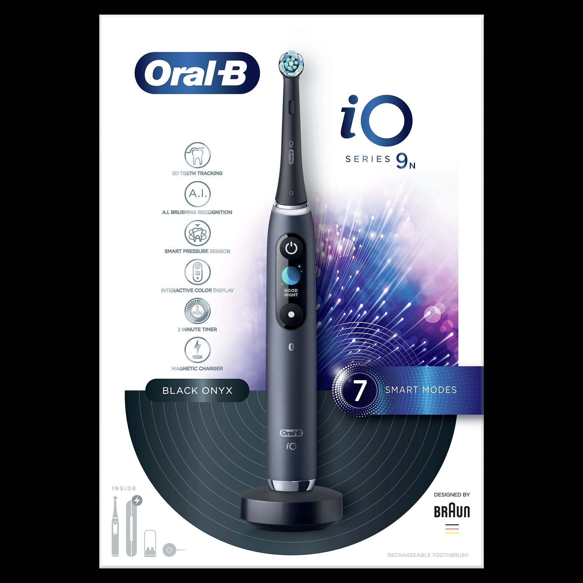 Ел. четка за зъби Oral-B iO9 с магнитни технологии и микровибрации