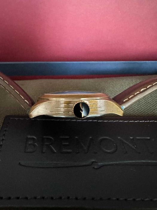 Ceas automatic barbatesc Bremont Broadsword - carcaza bronz