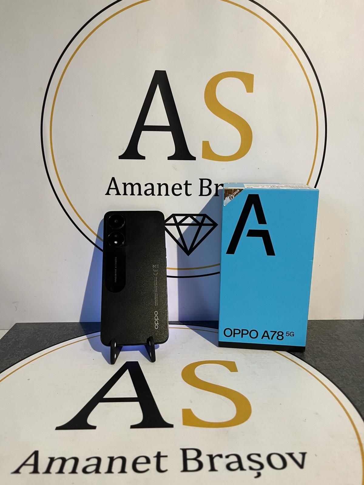 Oppo A78 Black 5G 128Gb 4Gb Ram la cutie