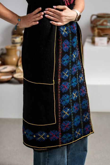 Fotă/catrință/costum traditional/popular/ie/țesut manual/costum vechi