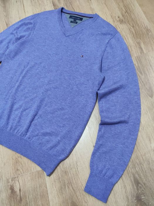 Pulover din lână miel Tommy Hilfiger mărimea M