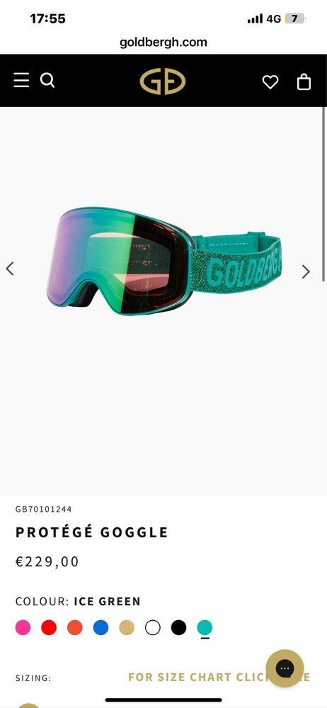 GOLDBERGH — модел PROTEGE GOGGLE .Ски очила,ски маска