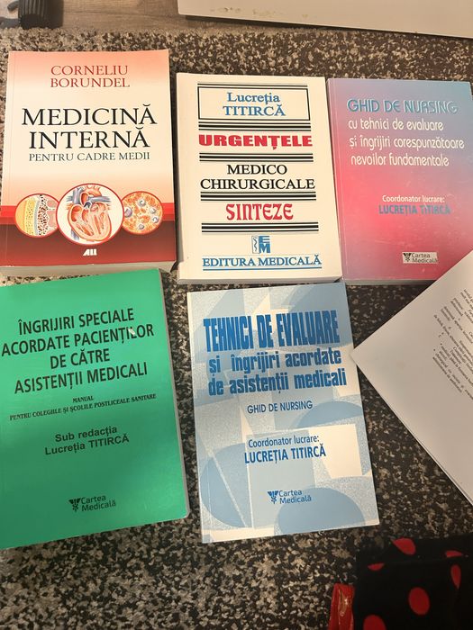 Carti pentru asistent medical generalist
