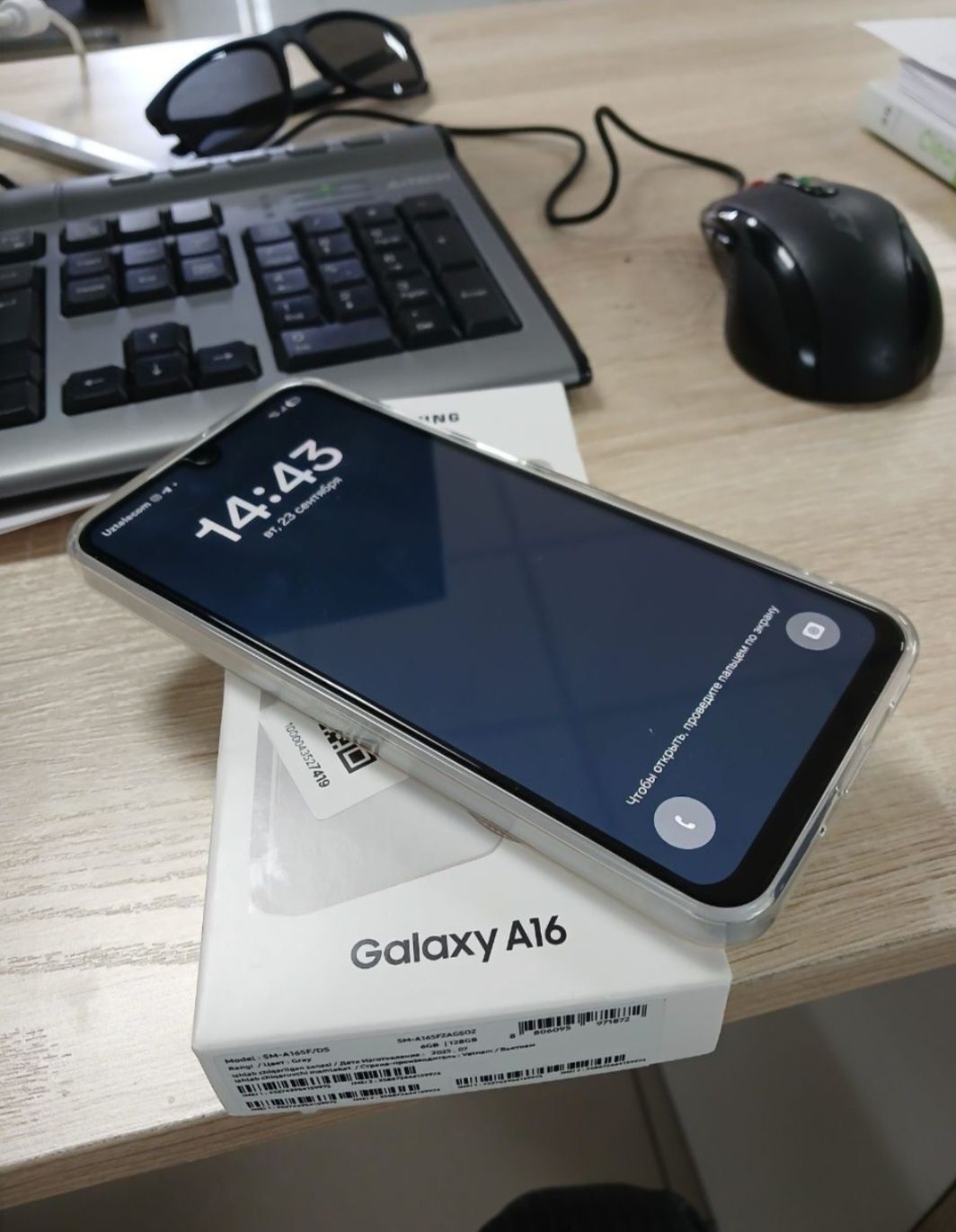 Samsung A16 5G 128GB Vetnam Orgjnal Yengi Tel Sotiladi.!