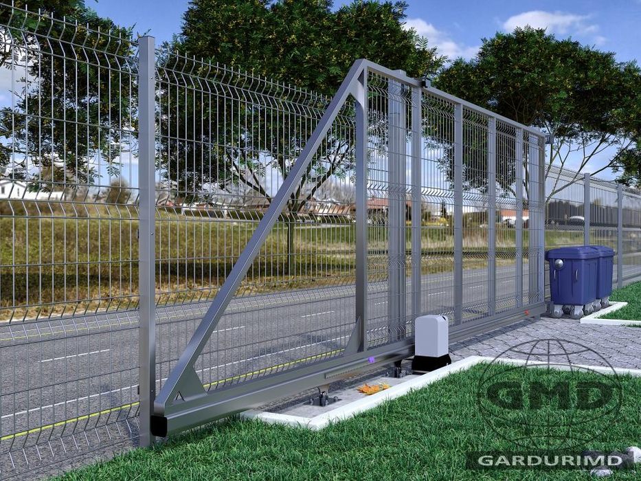 Construim garduri din plasă bordurata