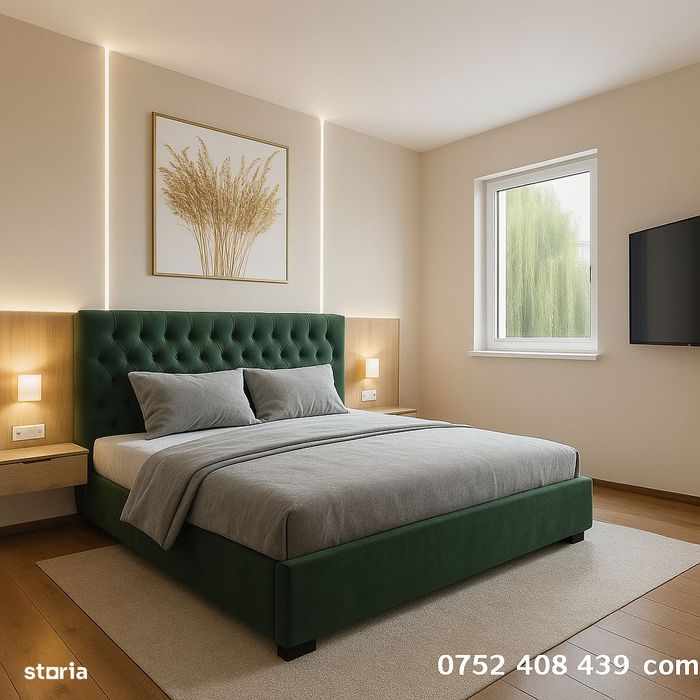 Apartament 2 camere cu balcon, Loc Parcare ,lift și vedere panoramică