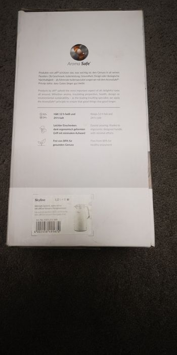 Thermos Alfi Skyline, 1,0 l, alb nucă de cocos