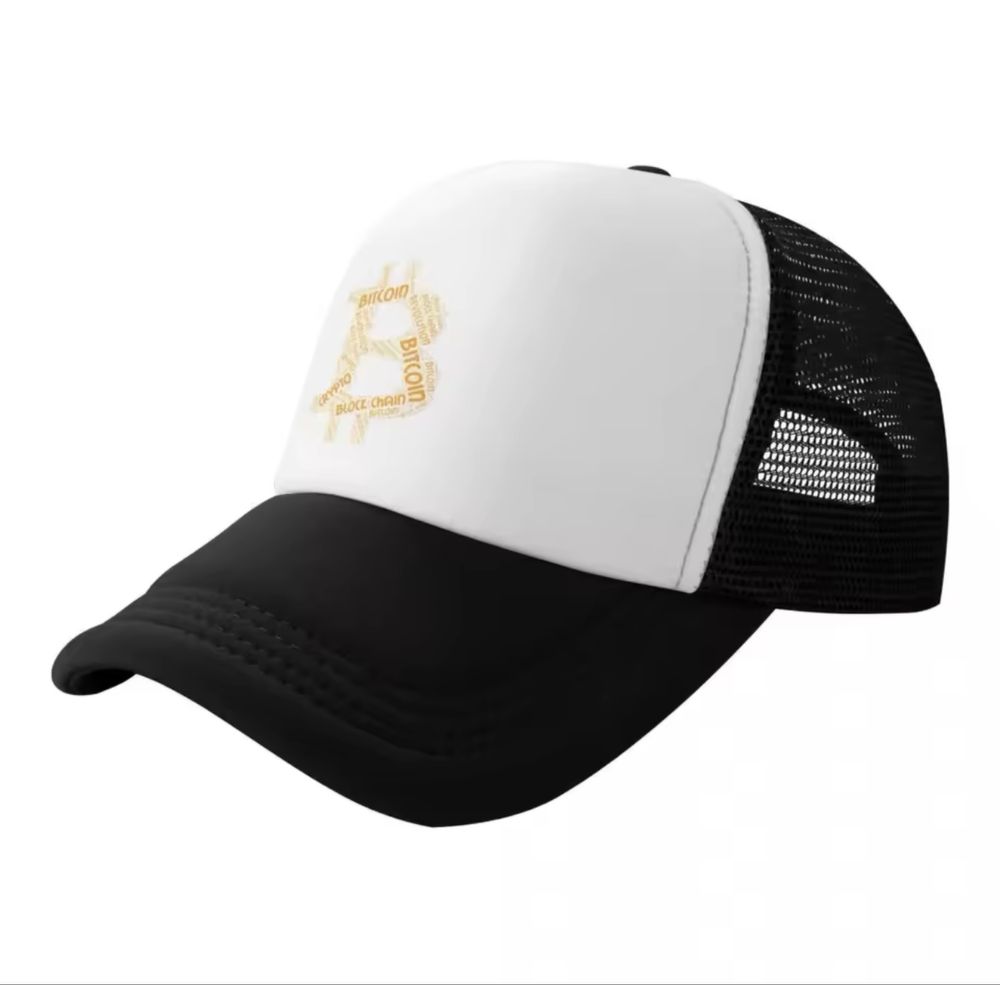 Биткойн шапка - trucker cap