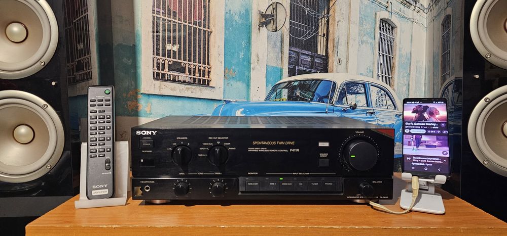 Amplificator statie Sony TA F 411 R