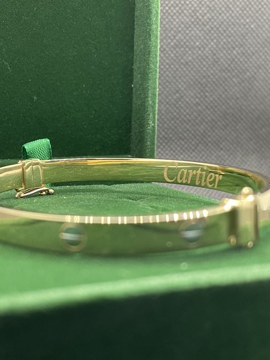 Золото браслет cartier
