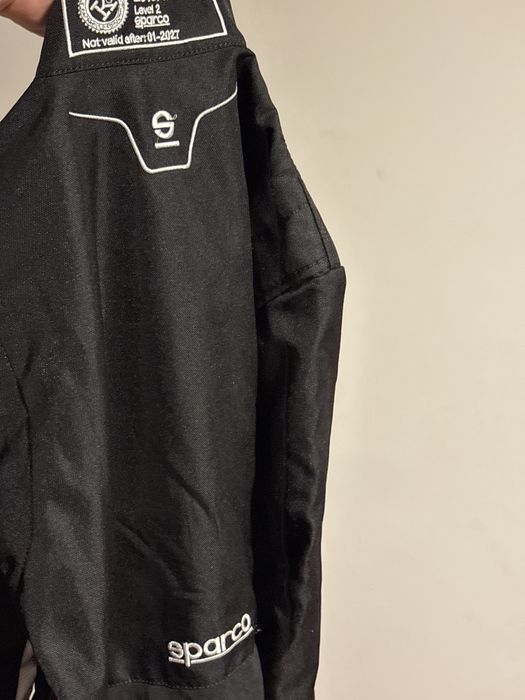 Combinezon SPARCO ROOKIE pt copil, negru rosu