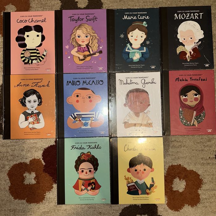Set carti “Copii cu visuri indraznete”