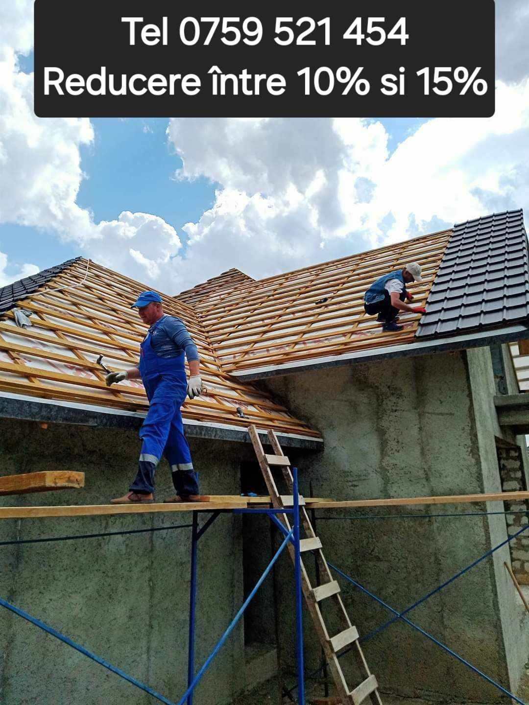 Acoperișuri Reparații Dulgheri Hidroizolații