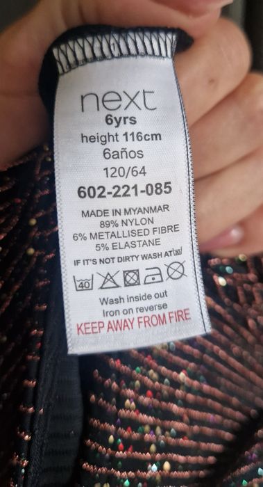 Salopeta NEXT 6ani si fustă pantaloni Adidas