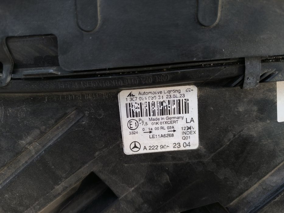 Фарове и Десен стоп за Мерцедес S CLASSE W222