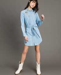 TWINSET : Denim Shirt Dress - НОВА дънкова рокля 38//S Оригинал