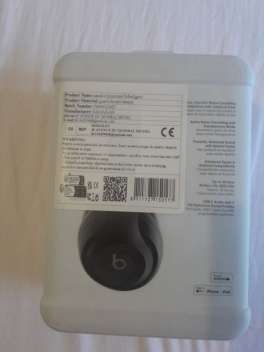 Casti audio over-ear bestseller studio pro