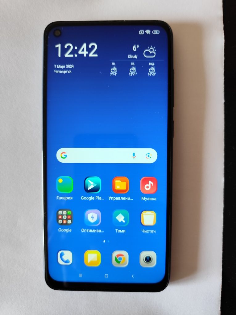 Продавам Xiaomi Redmi Note 9 - 4GB RAM 128 GB ROM