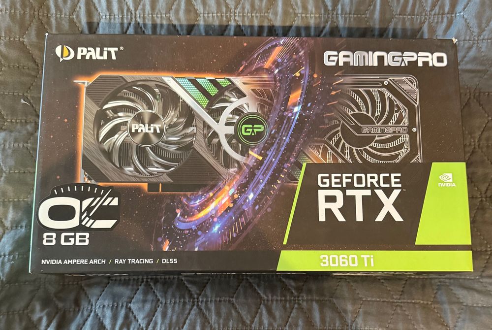 Видеокарта,Palit GeForce RTX 3060 Ti GamingPro OC