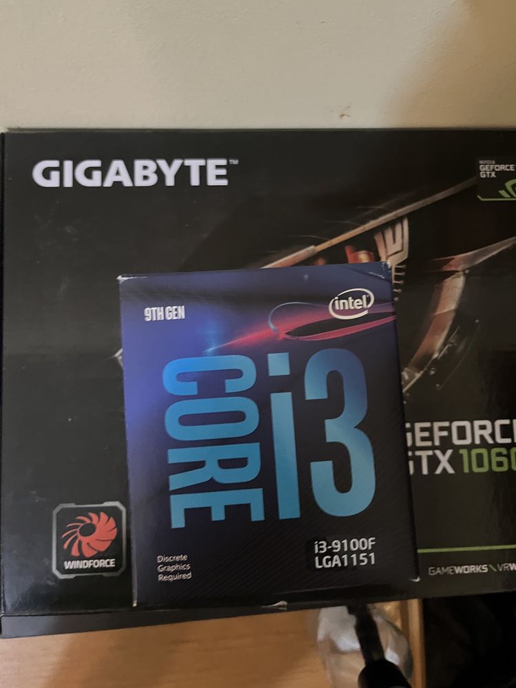 Продавам геймърски компютър i3 gtx 1060 6gb