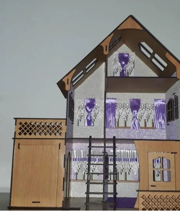 Кукольный домик с отделкой