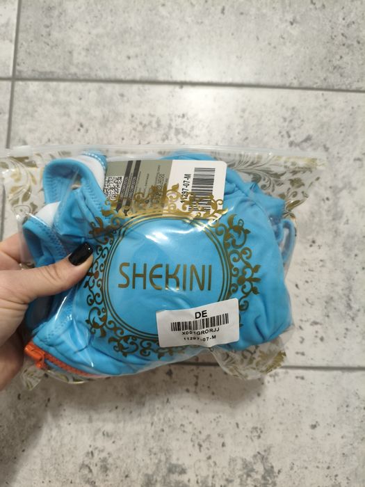 Costum de baie întreg shekini – sport, decolteu adânc cu fermoar, spat