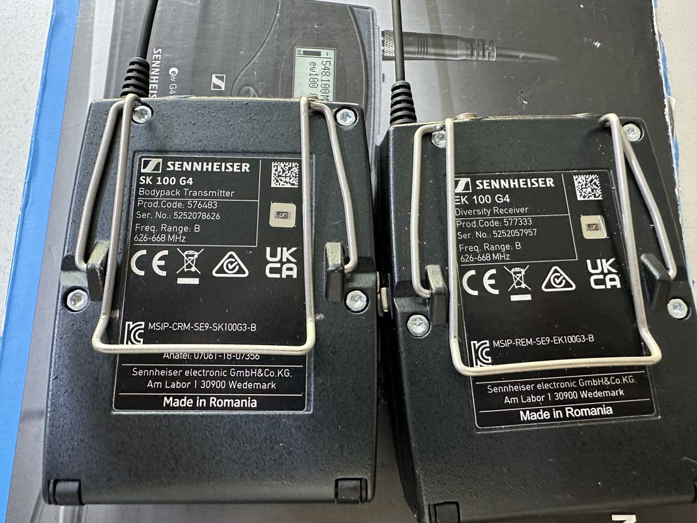 Микрофон ( брошка ) Sennheiser Evolution Wireless G4 Mic Set