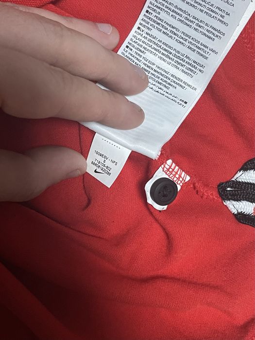 Нова! Nike T-shirt S тениска с яка