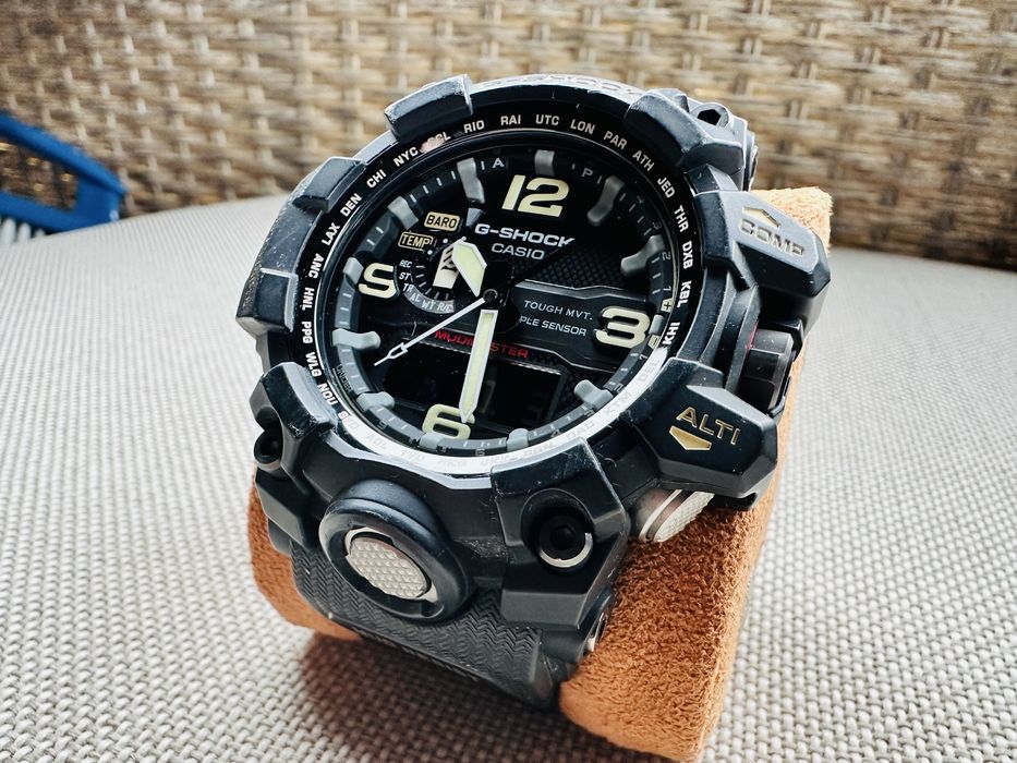 Casio G-Shock Mudmaster GWG-1000 1A Tough Solar 56mm